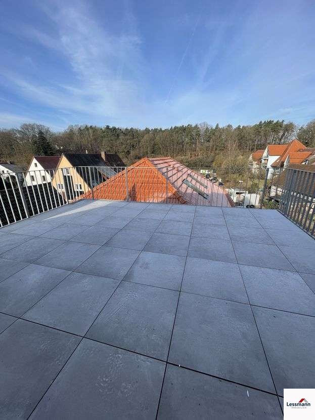 Dachterrasse Dachgeschosswohnung R�ckersdorf