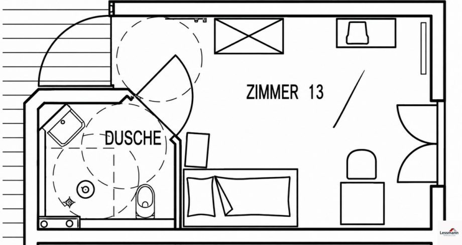 Grundriss App.13 Wohnung Erlangen