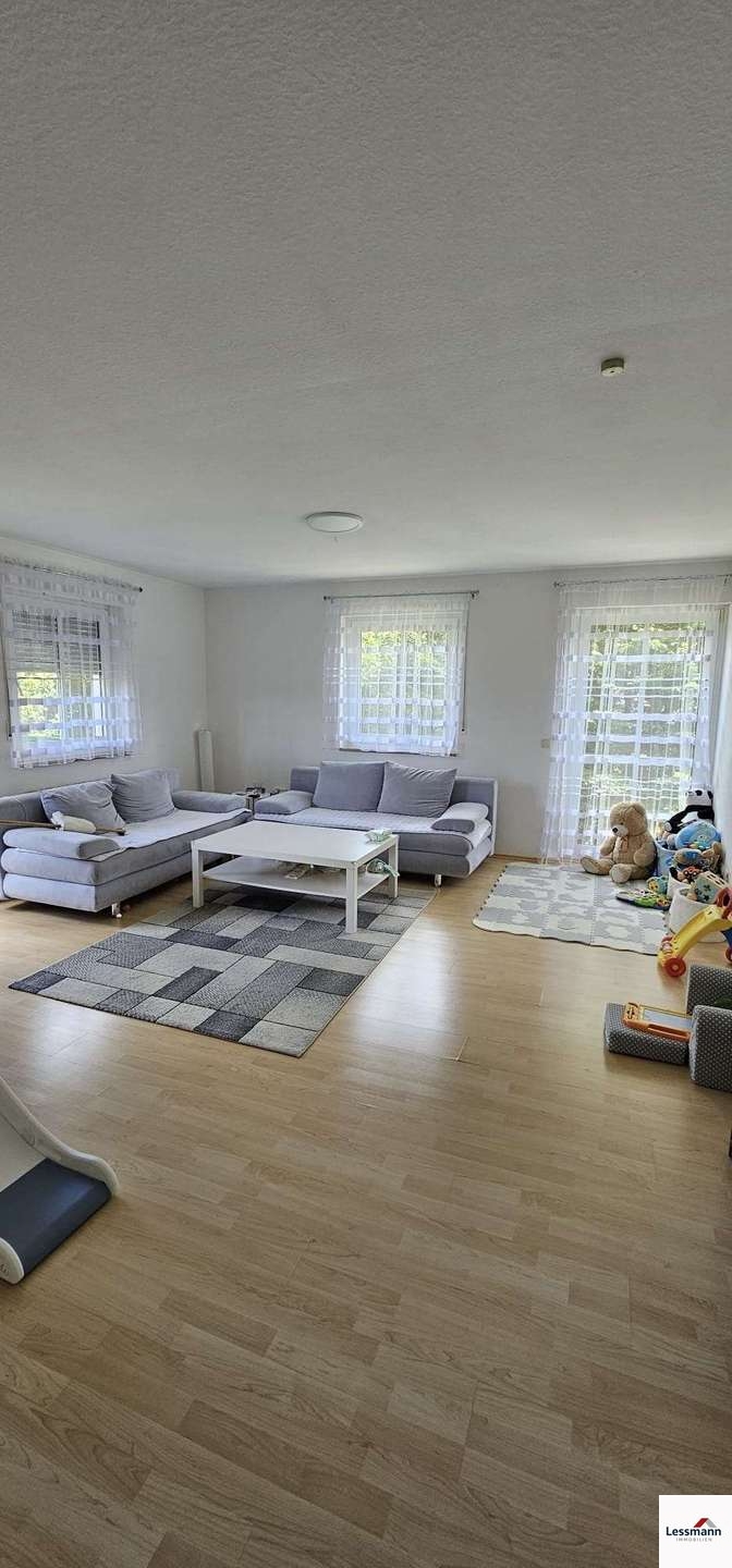 Wohnzimmer Etagenwohnung Auerbach in der Oberpfalz