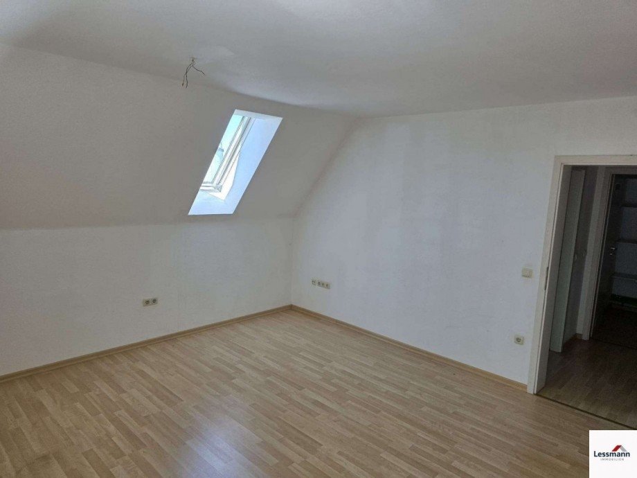 Schlafzimmer Dachgeschosswohnung Auerbach in der Oberpfalz