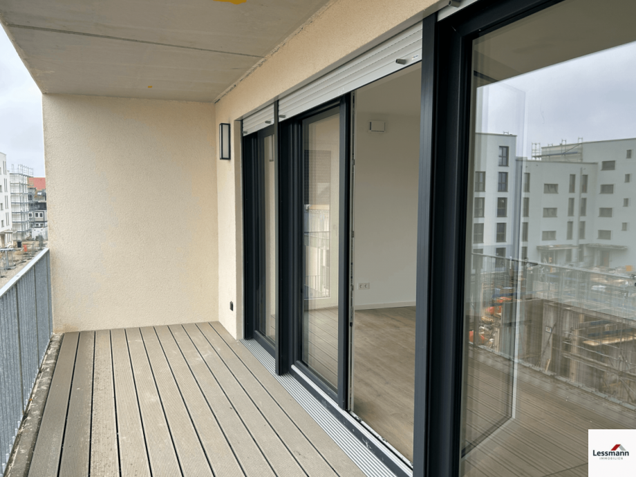 Balkon Dachgeschosswohnung Bamberg