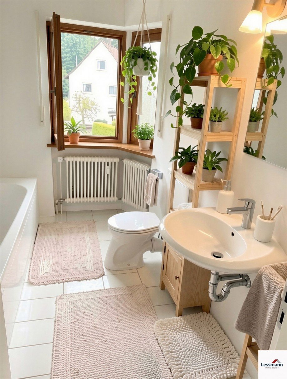 Badezimmer - (KI generiert) Wohnung Leinburg