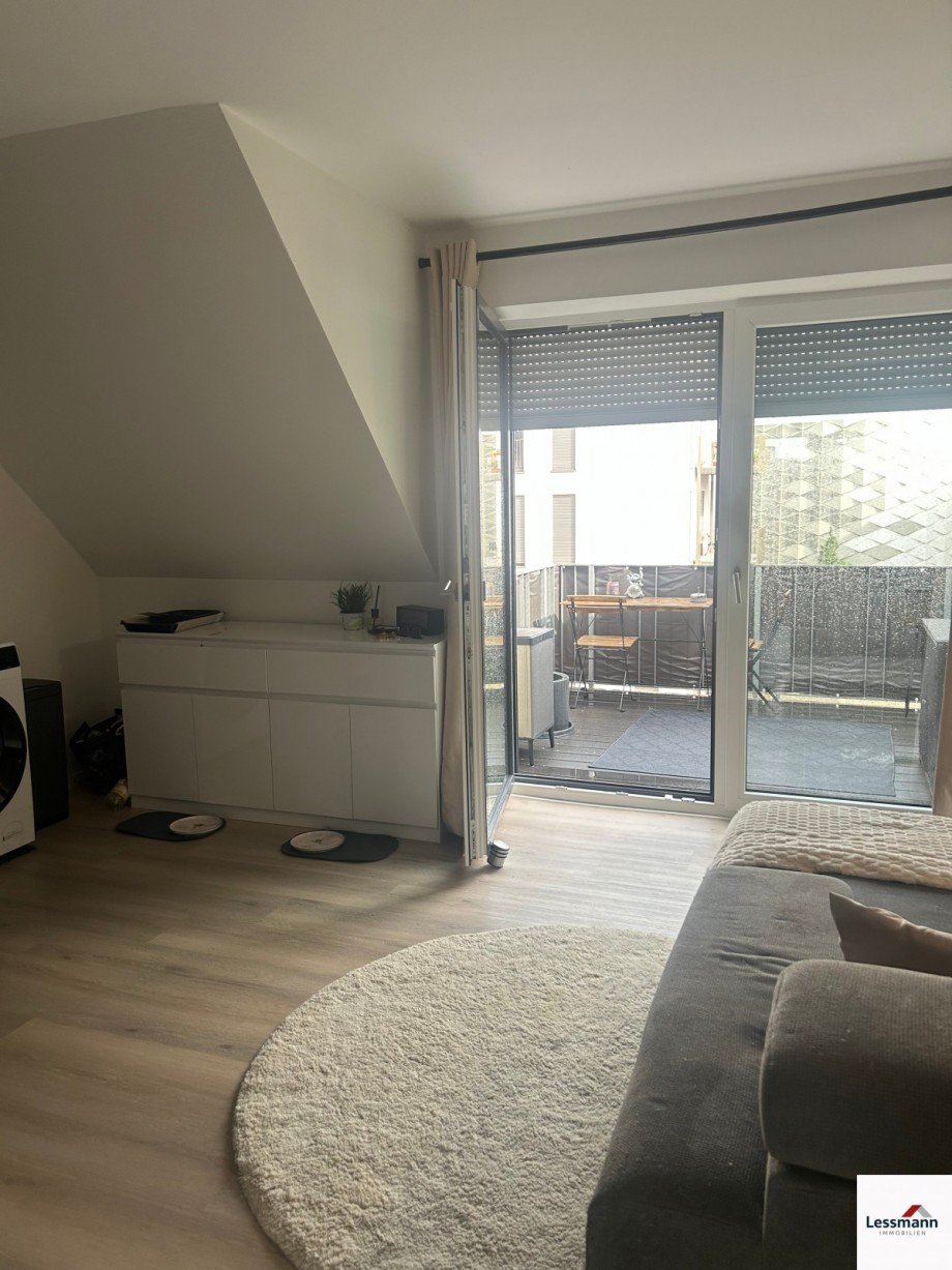 Wohnzimmer Etagenwohnung Bamberg