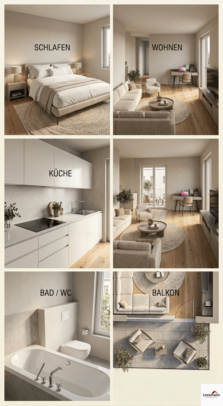 Ausstattungsbeispiel Wohnung Leinburg