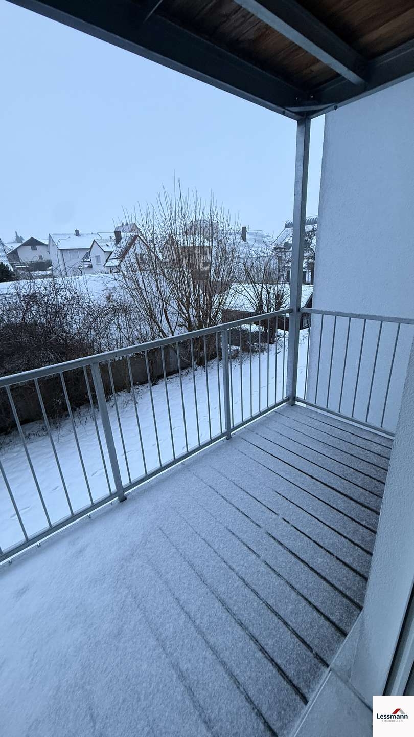 Balkon Etagenwohnung Auerbach in der Oberpfalz
