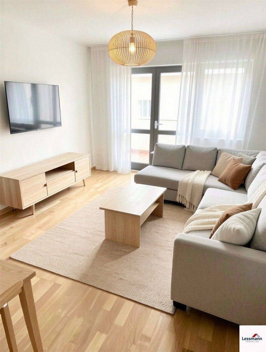 Wohnzimmer - (KI generiert) Wohnung Leinburg