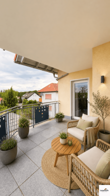 Balkon Verkauft - Gro�e 3-Zimmer Eigentumswohnung mit Balkon und Blick ins Gr�ne