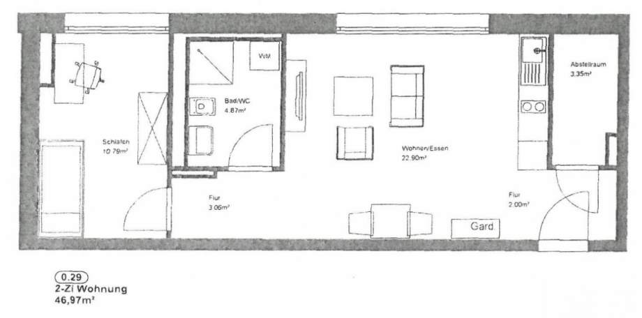 Grundriss Etagenwohnung Bamberg