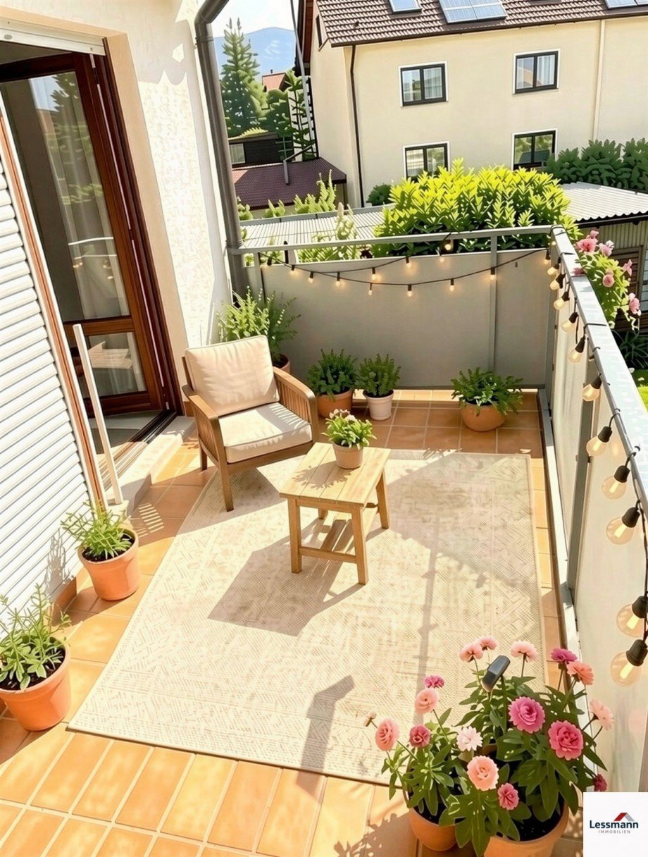 Balkon - (KI generiert) Wohnung Leinburg