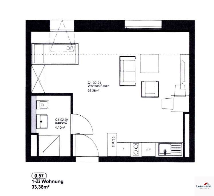 Grundriss Etagenwohnung Bamberg