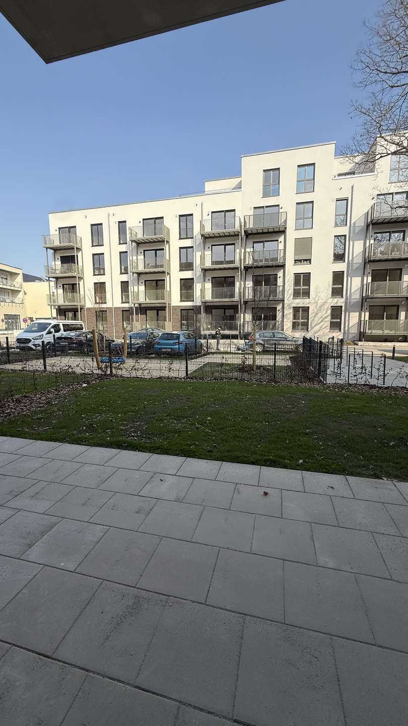 Terrase und Garten Etagenwohnung Bamberg