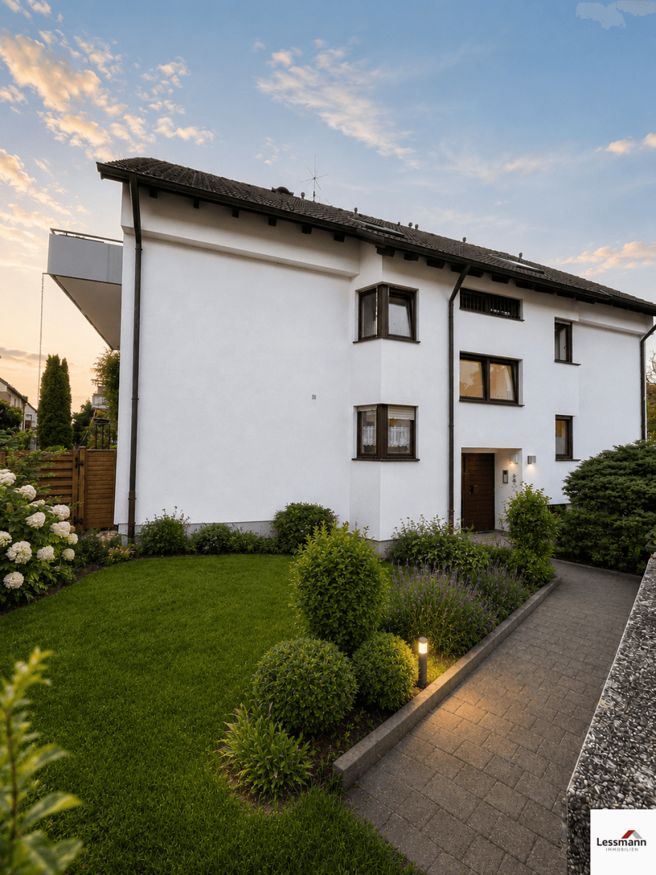 Au�enansicht Eingang Etagenwohnung Leinburg