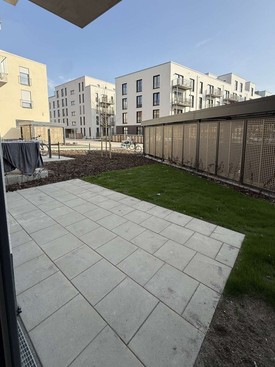 Terrasse mit Garten Terrassenwohnung Bamberg