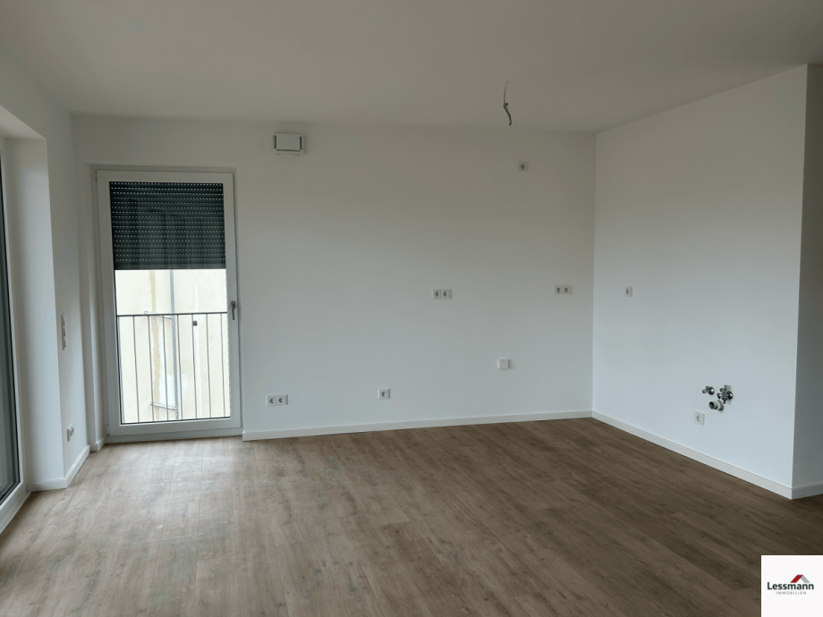 Wohnzimmer Dachgeschosswohnung Bamberg
