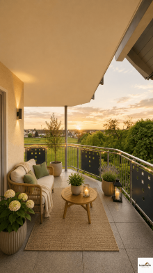 Balkon Verkauft - Gro�e 3-Zimmer Eigentumswohnung mit Balkon und Blick ins Gr�ne