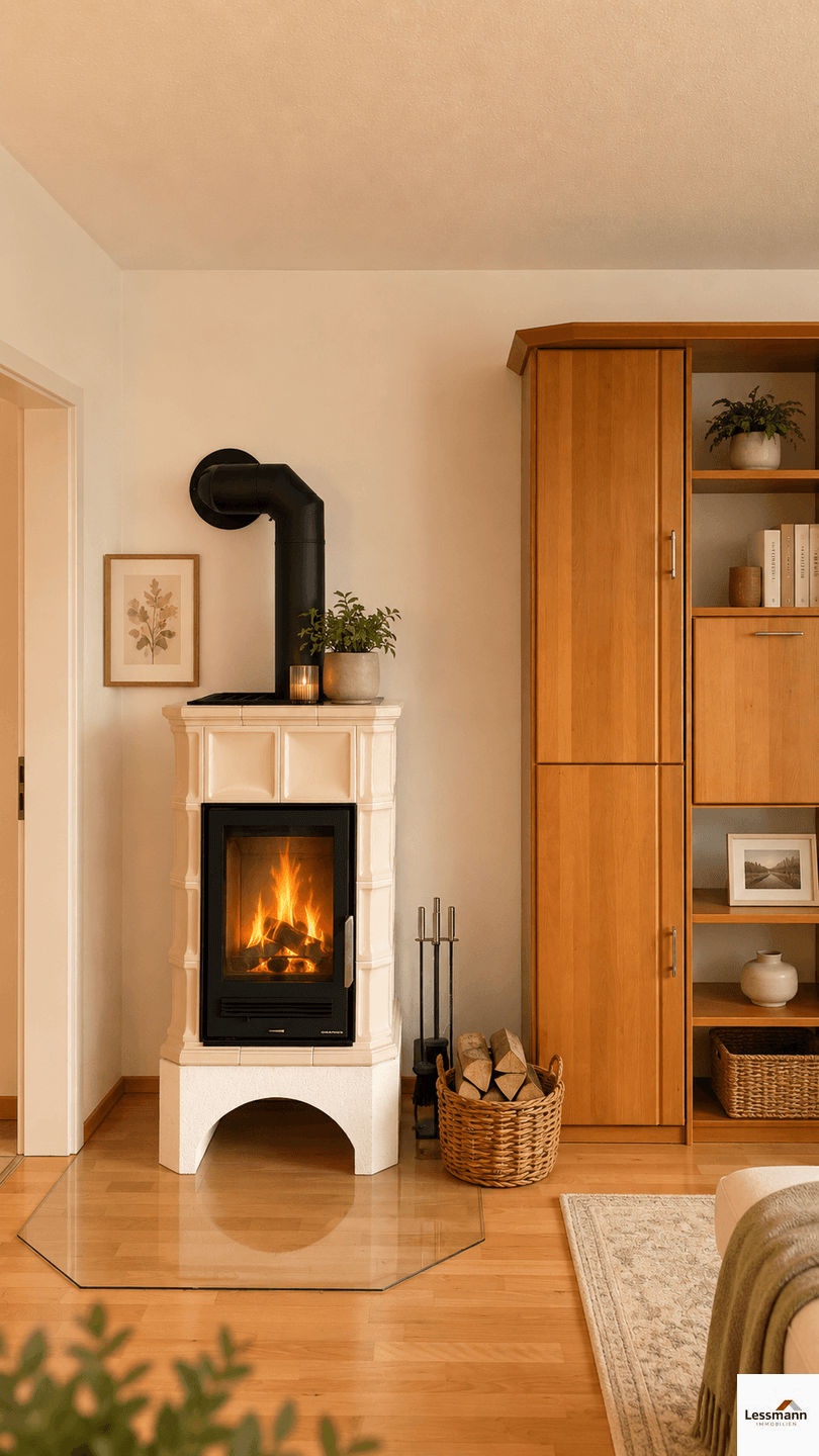 Wohnzimmer Etagenwohnung Leinburg