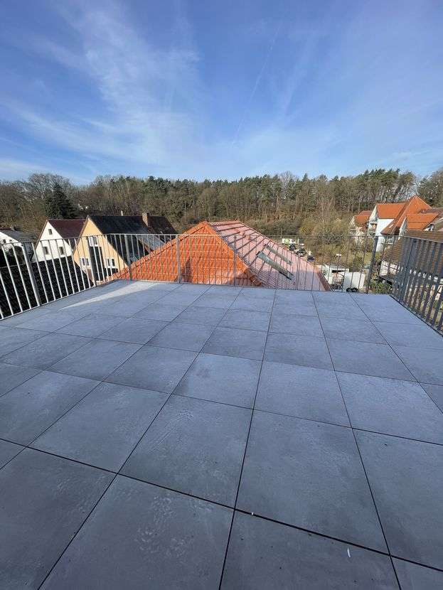 Dachterrasse Dachgeschosswohnung R�ckersdorf