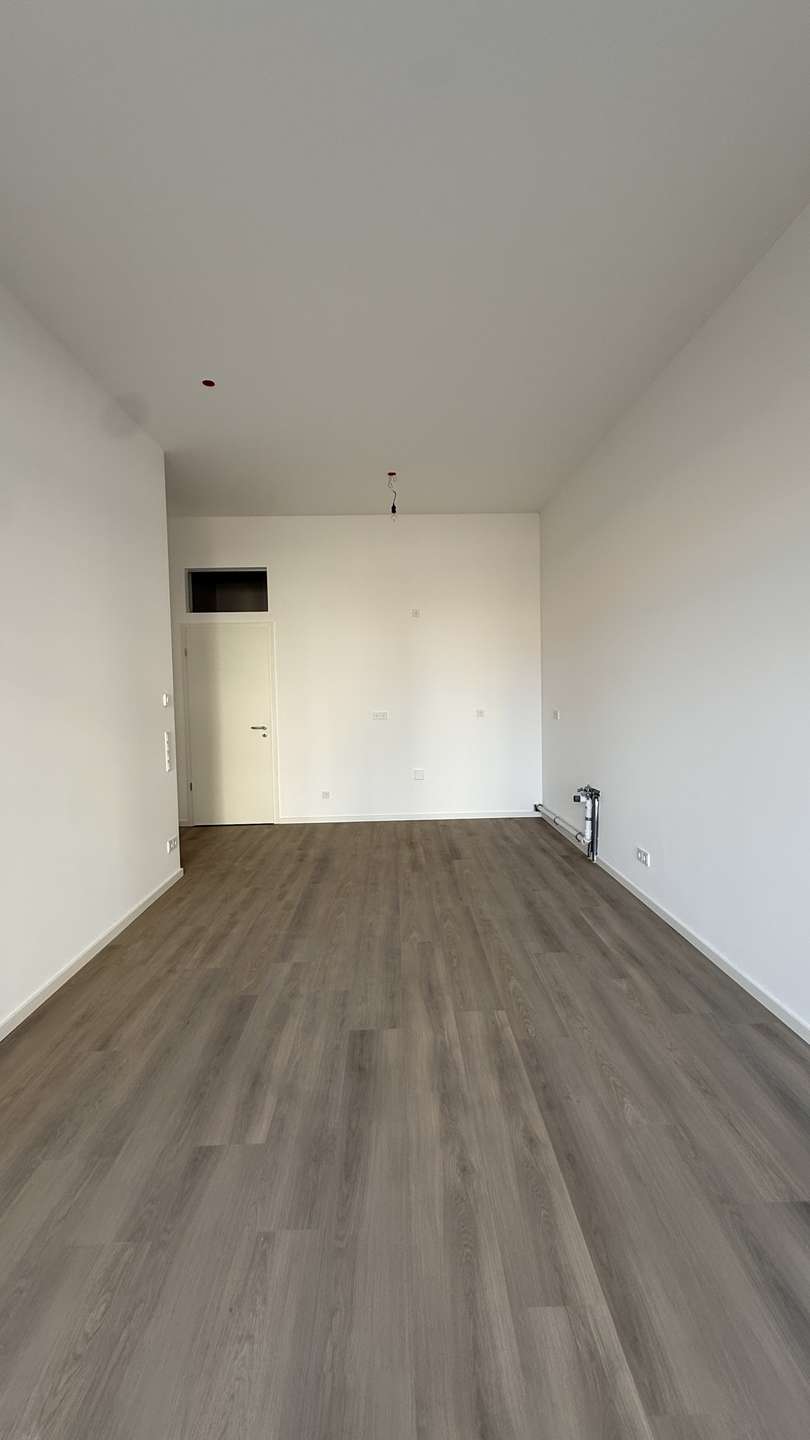 Wohnzimmer und Kubereich Etagenwohnung Bamberg