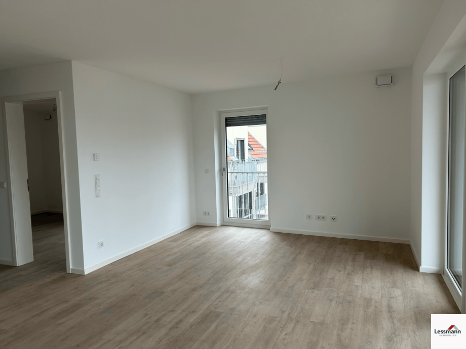 Wohnzimmer Dachgeschosswohnung Bamberg
