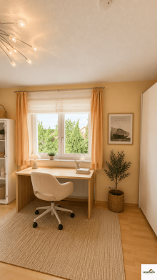 Arbeitszimmer Verkauft - Gro�e 3-Zimmer Eigentumswohnung mit Balkon und Blick ins Gr�ne
