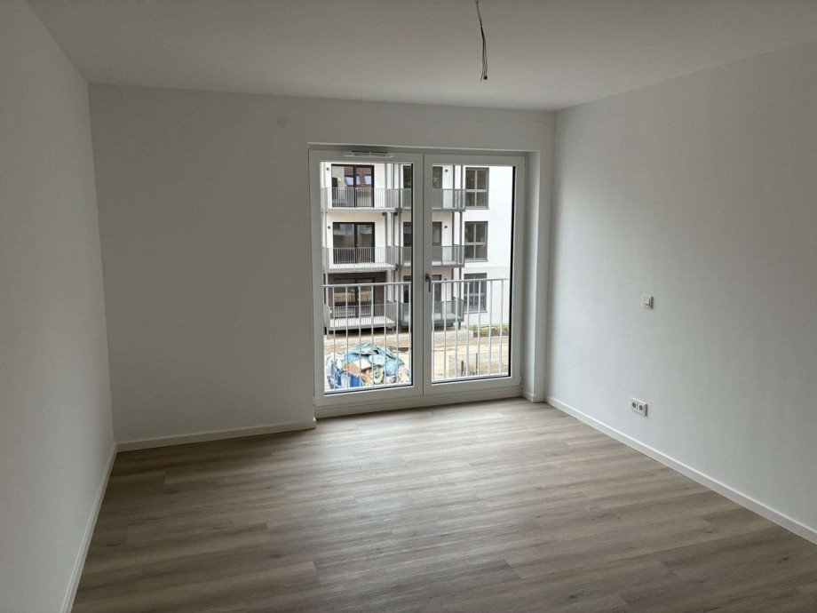 Schlafzimmer mit gr. Fenster Etagenwohnung Bamberg