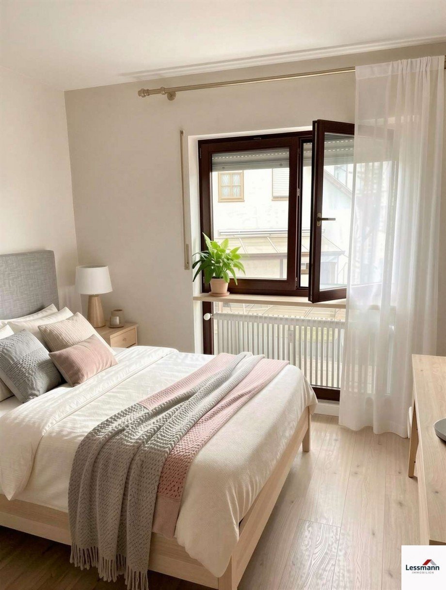 Schlafzimmer - (KI generiert) Wohnung Leinburg