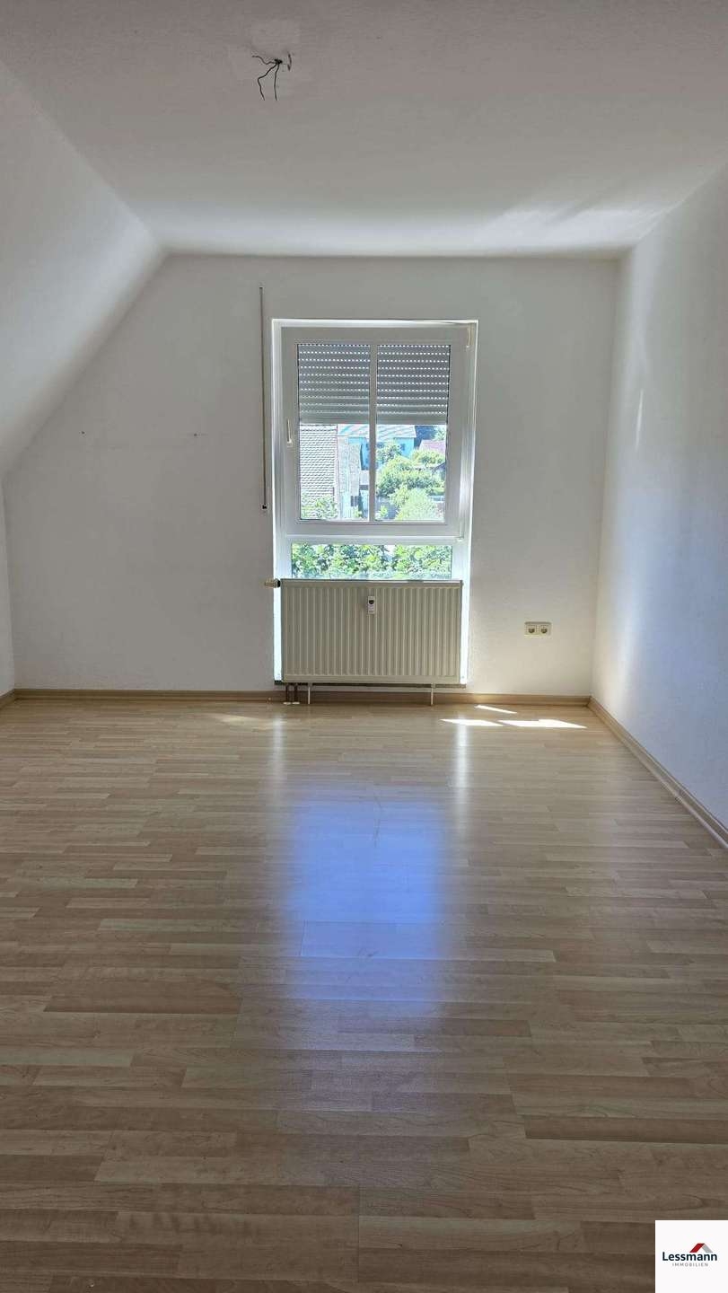 Wohnzimmer Dachgeschosswohnung Auerbach in der Oberpfalz