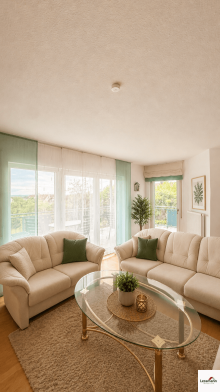 Wohnzimmer Verkauft - Gro�e 3-Zimmer Eigentumswohnung mit Balkon und Blick ins Gr�ne