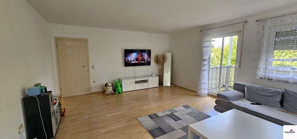Wohnzimmer Etagenwohnung Auerbach in der Oberpfalz